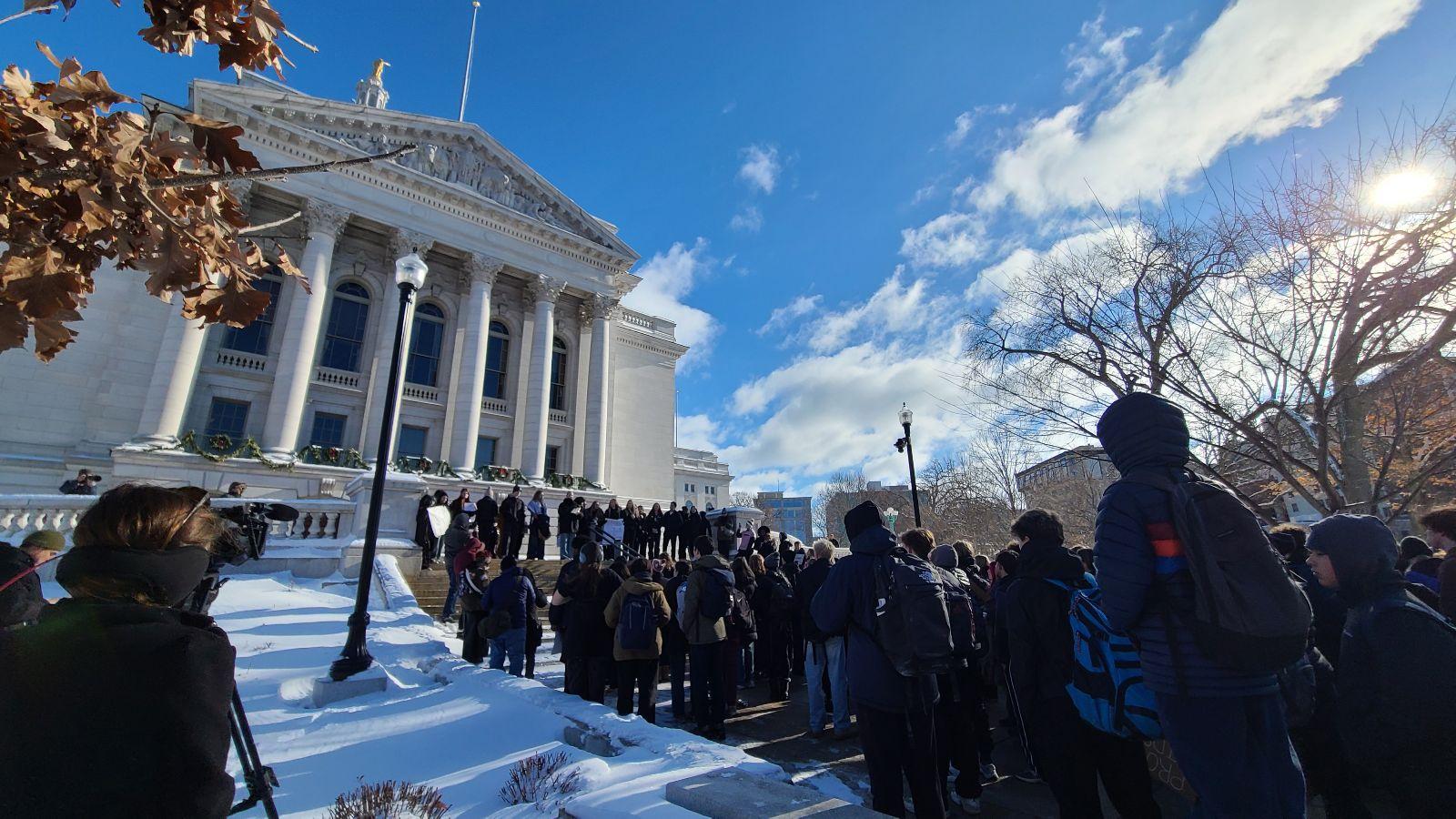 Madison Students Rally for Safer Schools after Abundant Life Shooting