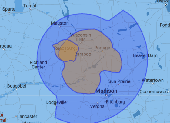 WRPQ Coverage Map