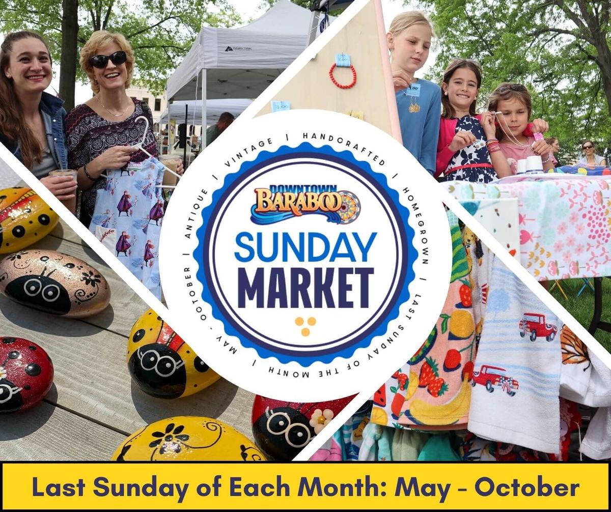 Downtown Baraboo Sunday Market