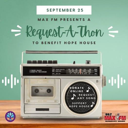 MAX FM Presents a Request-A-Thon to Benefit Hope House