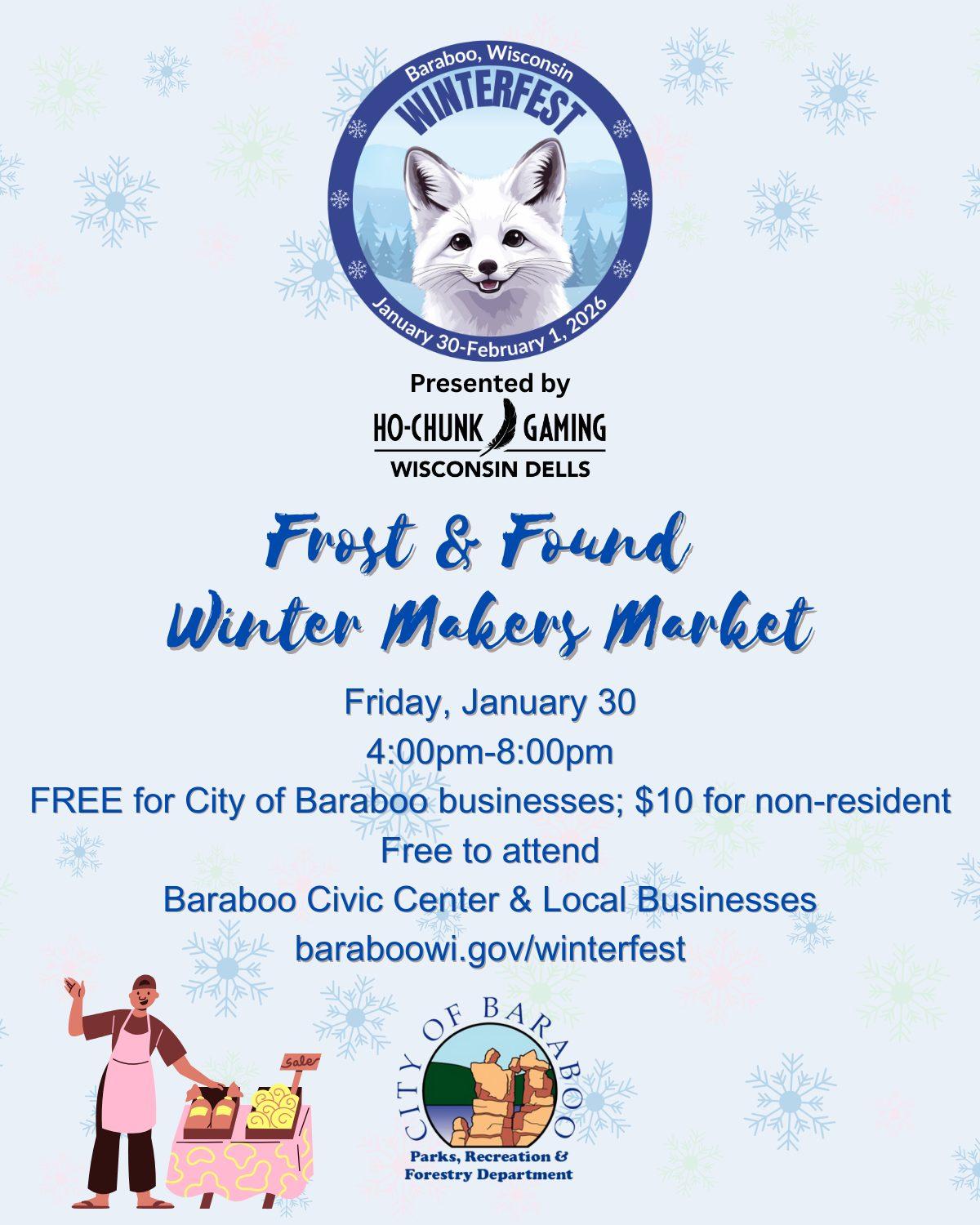 Frost and Found Winterfest Market