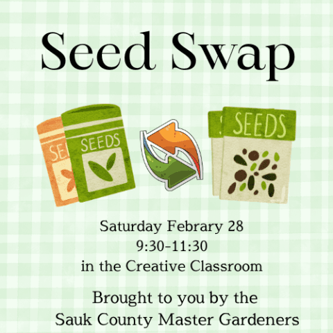 Seed Swap Event w/ Master Gardener Doreen Hamburg