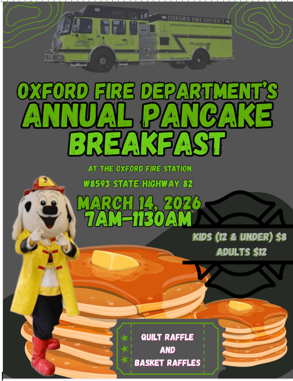 Oxford Fire Department's Annual Pancake Breakfast