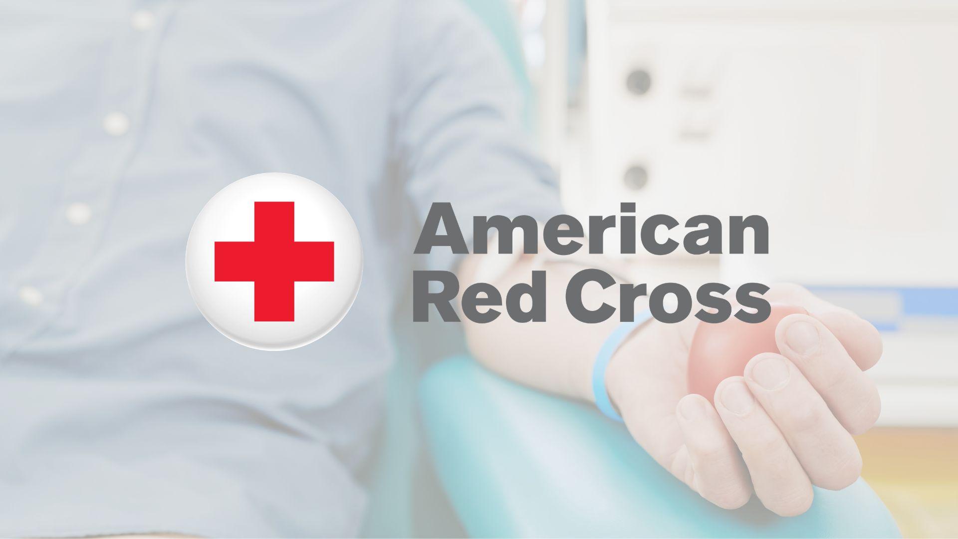 The Red Cross needs your donations!