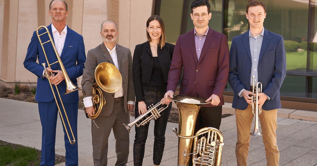 PAS Concert Series with Wisconsin Brass Quintet